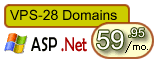 Windows Reseller Hosting 28 Domains - ASP .Net, 8 Free MS SQL DBs, 2400 MB, 60 GB Traffic - $59.95 per month