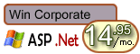 Windows Corporate Hosting - ASP .Net - MS SQL - $14.95 per month 